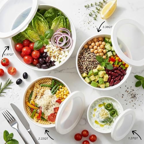 BoxedHome Plastic Mixing Bowls - Image 3