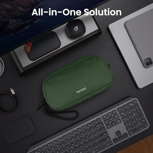 tomtoc Electronics Organizer Travel Case Performance, Cable Tech Pouch - Image 3