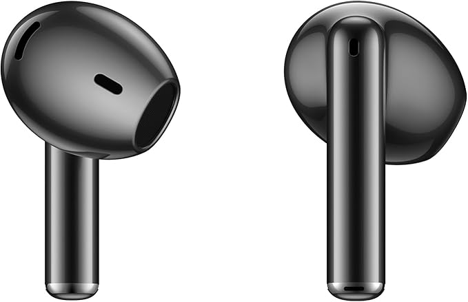 Lenovo E310 True Wireless Stereo Earbuds Bluetooth 5.3 ENC Noise-Cancelling Black In-Ear Headphones 13mm Speaker Type-C Charging 20h Battery Life for Music Calls Comfortable Fit Wireless Earbuds