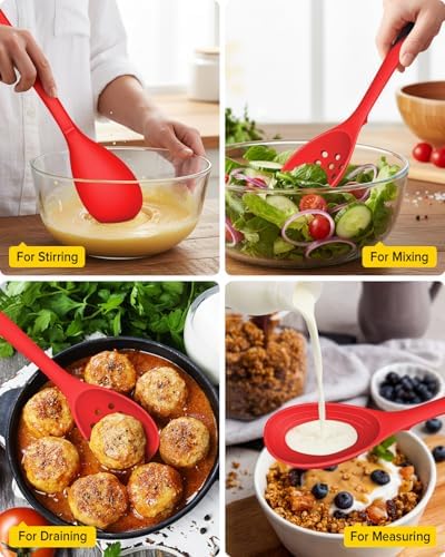BUNDLEPRO Silicone Cooking Spoons - Image 5