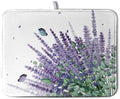 Purple Lavender Dish Drying Mat by Kwlegh