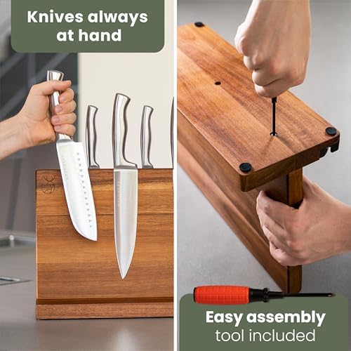 WALDWERK Extra Large Magnetic Knife Holder - Image 5
