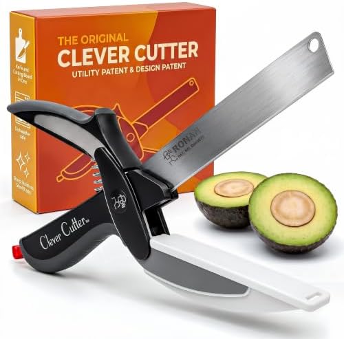 Clever Cutter 2 in 1 Kitchen Scissors and Cutting Board by Ronan