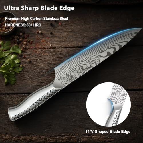 MOSFiATA Kitchen Knife Set 9 PCS - Image 3