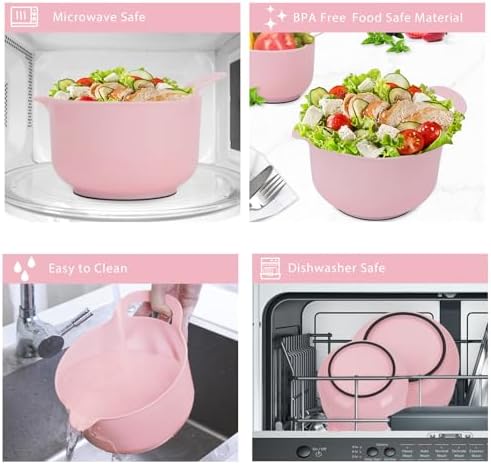BoxedHome 4 Pack Nesting Mixing Bowl - Image 6
