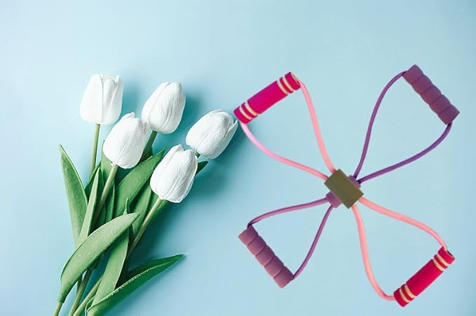 Figure 8 Stretch Fitness Strap for Full-Body Workouts,Exercise Bands for Back,Resistance Bands,Figure 8 Exercise Bands for Women Men