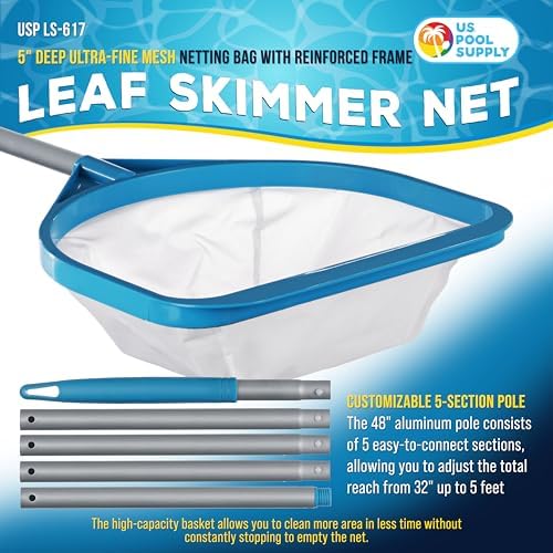 U.S. Pool Supply Pool and Spa Skimmer Net - Image 2