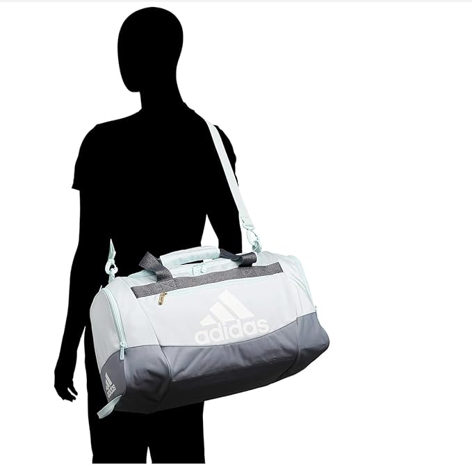 adidas Unisex Defender 4.0 Gym Duffel Bag for Men and Women, Team Shock Pink, Small (38L)