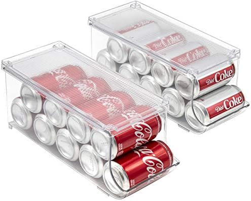 Sorbus Soda Can Organizer for Fridge & Freezer, Stackable - Image 7