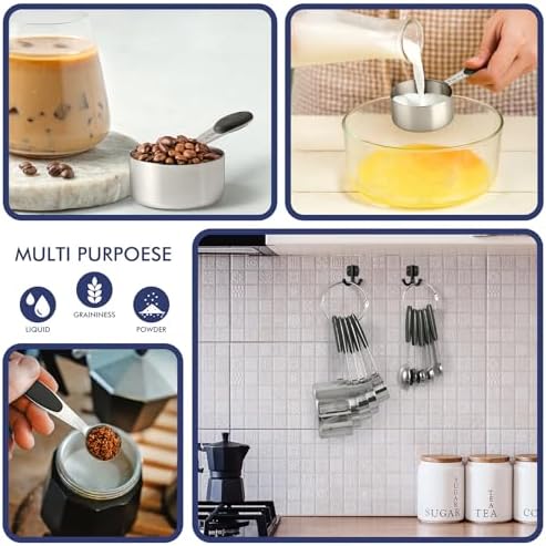 HOTEC 10-Pack Measuring Cups &Spoons Set - Image 6