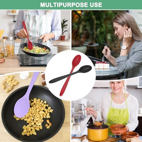 M METERXITY 2-Pack Silicone Spoons - Image 7
