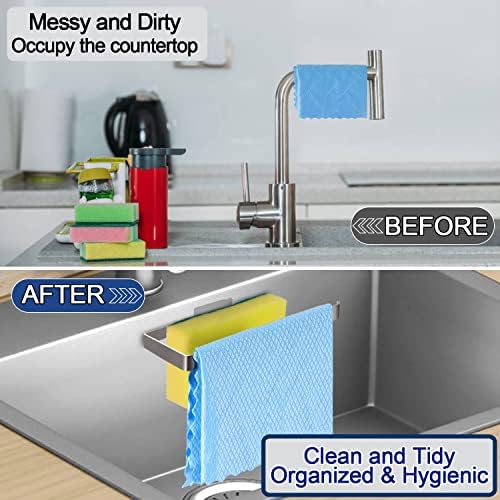 GAViA Sink Caddy, Stainless Steel Removable Sponge Holder - Image 6
