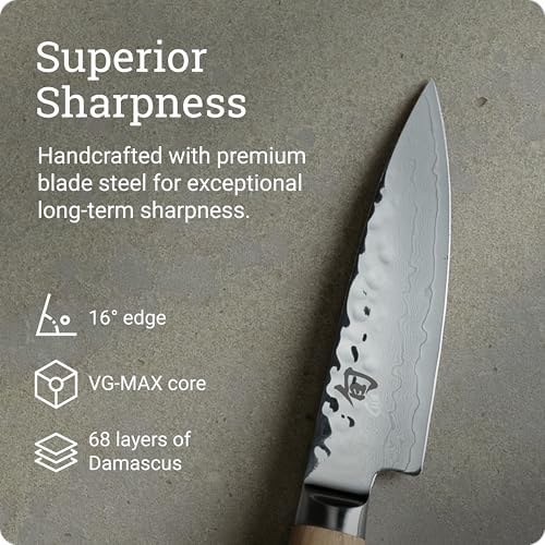 Shun Premier Blonde 4" Paring Knife - Image 3