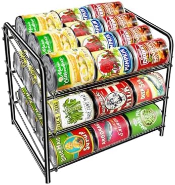 Simple Trending Can Rack Organizer, Stackable Can Storage Dispenser Holds up to by SimpleTrending
