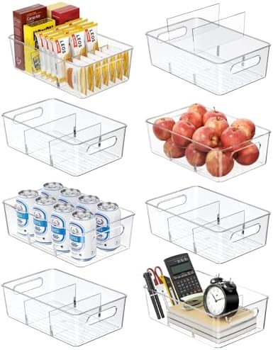 Mpotmiy 8-Pack Pantry Organizers and Storage by Mpotmiy