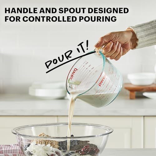 Pyrex Essentials Glass Measuring Cups Set - Image 4