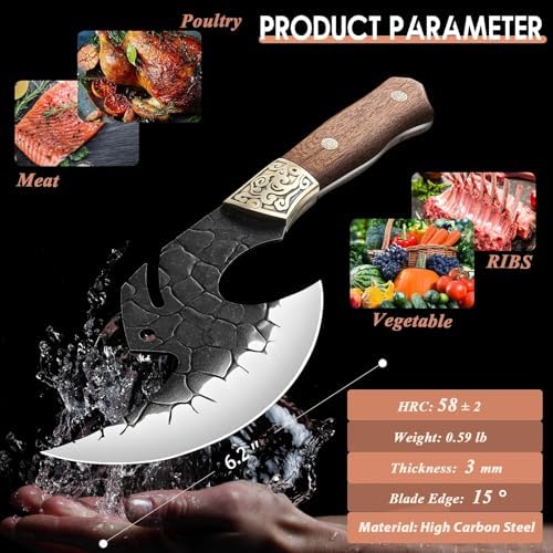 ROCOCO Viking Cleaver Knife Birthday - Image 5