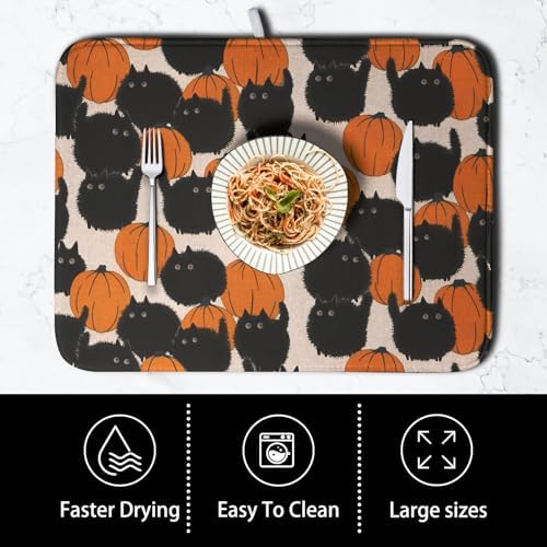 Happy Halloween Dish Drying Mat - Image 4