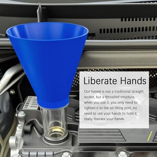Threaded Locking Engine Oil Funnel - Image 5