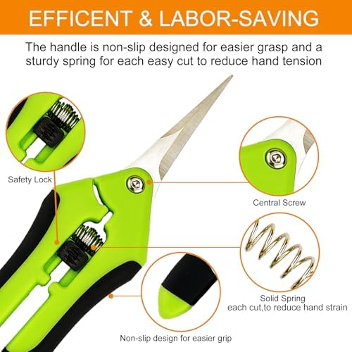 5 Pack Pruning Shears, Garden Shears - Image 6