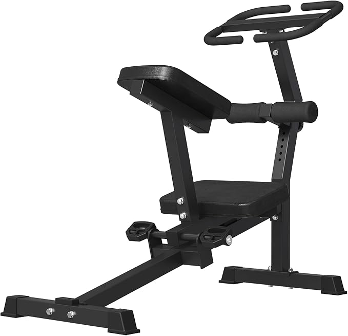 GMWD Stretch Machine, Full Body Stretching Equipment for Flexibility Training, Adjustable Leg Stretcher Machine, Lower Back Stretcher, Flexibility Trainer for Home Gym, Improve Mobility & Posture