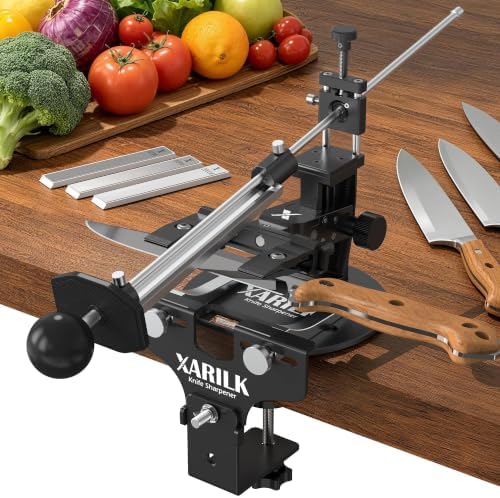 Precision Guided Knife Sharpener, Adjustable Angle - Image 4
