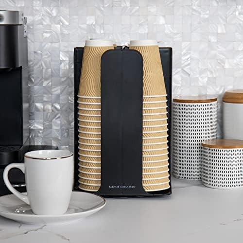 Mind Reader Cup and Lid Carousel, Countertop Org, Coffee Bar, Beverage Cup - Image 6