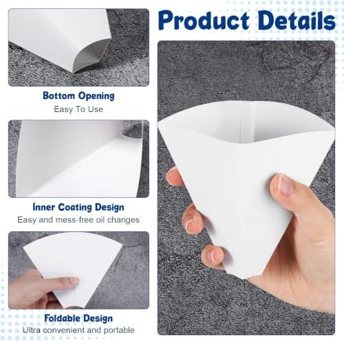 100 Pcs Disposable Paper Funnels - Image 3