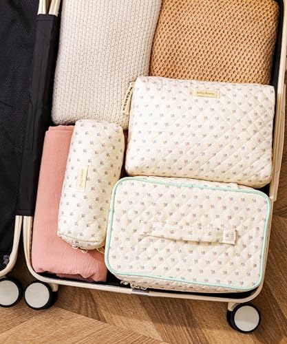 HBselect Quilted Makeup Bag - Image 3