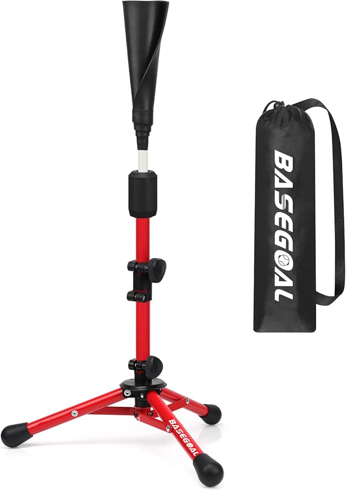 Baseball Tee for Kids,Batting Tee,Softball Tee,Youth Hitting Tee,Teeball Tee,Travel Tee,Easy Adjustable Height