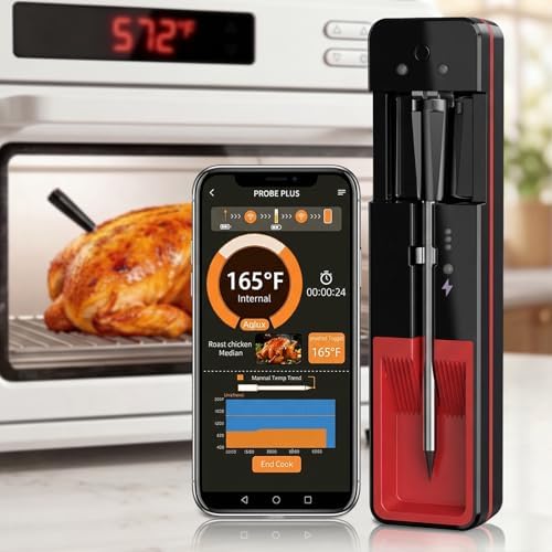 ±0.5°F Accurate Temps Wireless Meat Thermometer by BOTDOYS