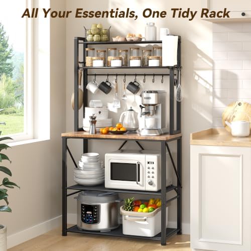 YASONIC Coffee Bar, Bakers Rack - Image 2