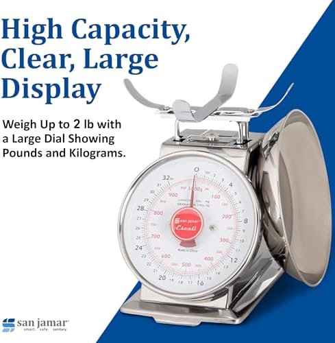 San Jamar Escali Promzr Mechanical Dial Scale - Image 6