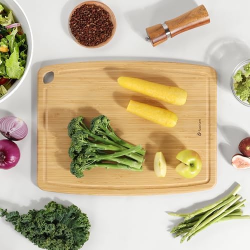 Lightweight Durable Bamboo Cutting Board - Image 6