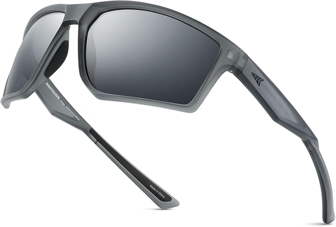 KastKing Osage Polarized Sport Sunglasses for Men and Women, Ideal for Driving Fishing Cycling Running, UV Protection