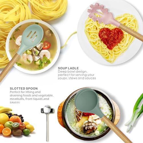 oannao Silicone Cooking Utensils Set - Image 2