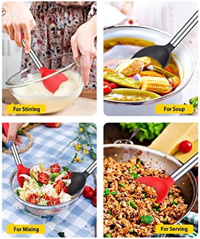 BUNDLEPRO Silicone Cooking Spoons - Image 3