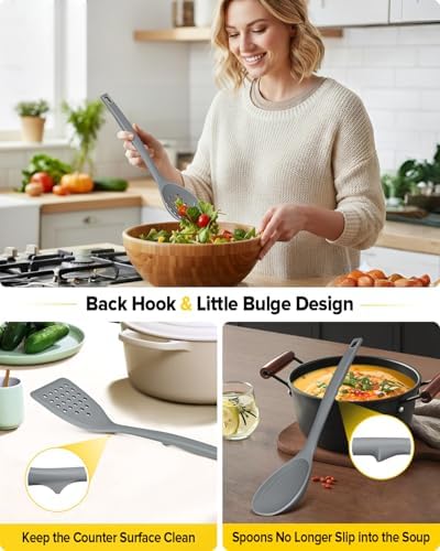 BUNDLEPRO Silicone Cooking Utensils Set - Image 4