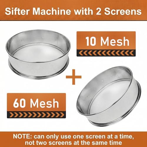 Sidasu Automatic Vibrating Sieve Shaker–10&60 Mesh Flour Sifter - Image 3