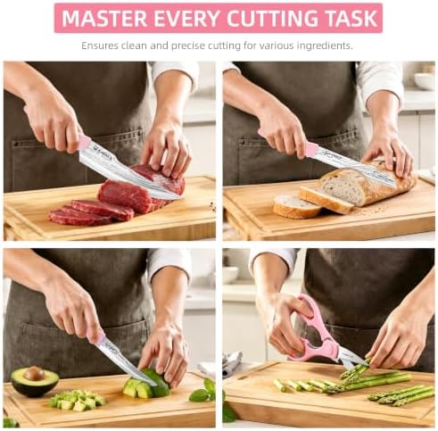 Knife Set - 15 PCS Kitchen Knife Set - Image 6