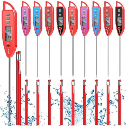 Copkim 10 Set Digital Food Thermometer Long Probe Instant by Copkim