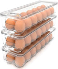 Utopia Home Egg Holder for Fridge, Stackable Egg Container, 3 Pack by UTOPIAHOME