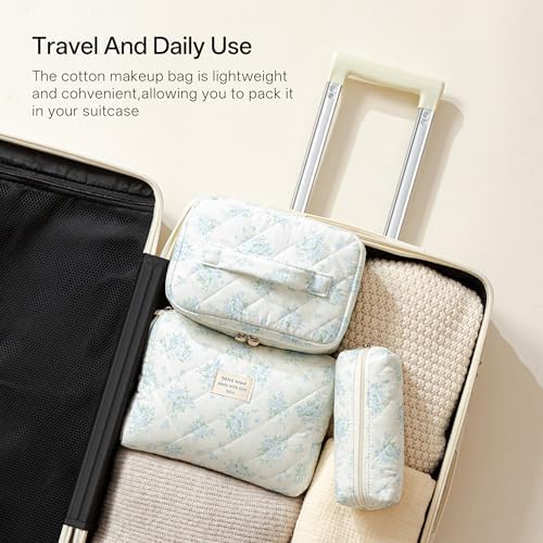 HBselect Quilted Makeup Bag - Image 4
