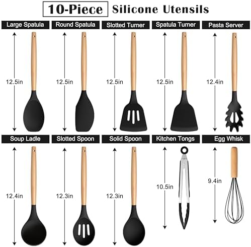 E-far Silicone Cooking Utensils Set - Image 2