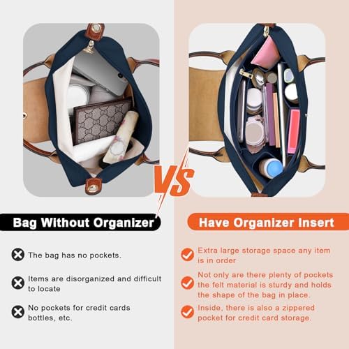 LOUKAYCCI Purse Organizer Insert - Image 3