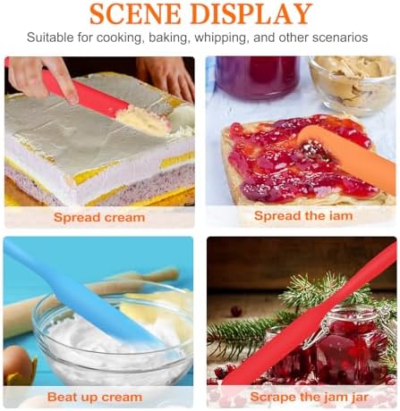 8pcs Jar Spatula, Silicone Jar Scraper - Image 4