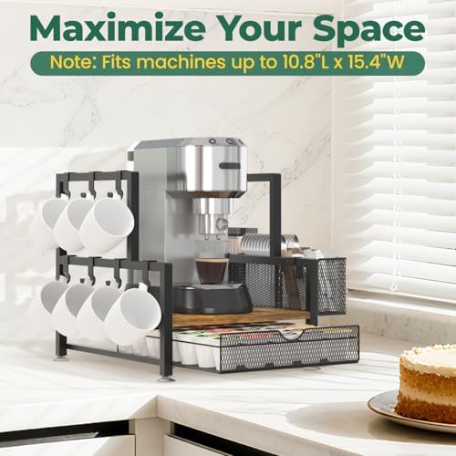 EsLuker.ly Coffee Bar Station Organizer - Image 4