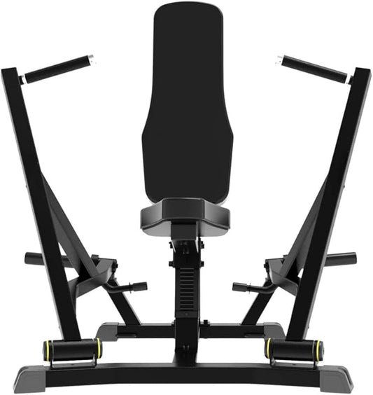 Gronk Fitness Seated Chest Press | Plate Loaded Chest Press Machine for Ultimate Gains | Bench Press Machine Workout | Use with 2" Olympic Plates