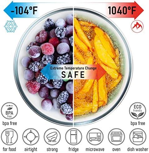 Stackable Glass Mixing Bowls - Image 4