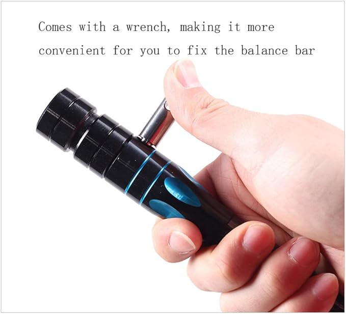 10 Inch 12 Inch 15 Inch Archery Bow Stabilizer Balance Bar Rod Side Rod Carbon Fiber Stabilizer Dampen Weight for Compound Bow Recurve Bow Accessory